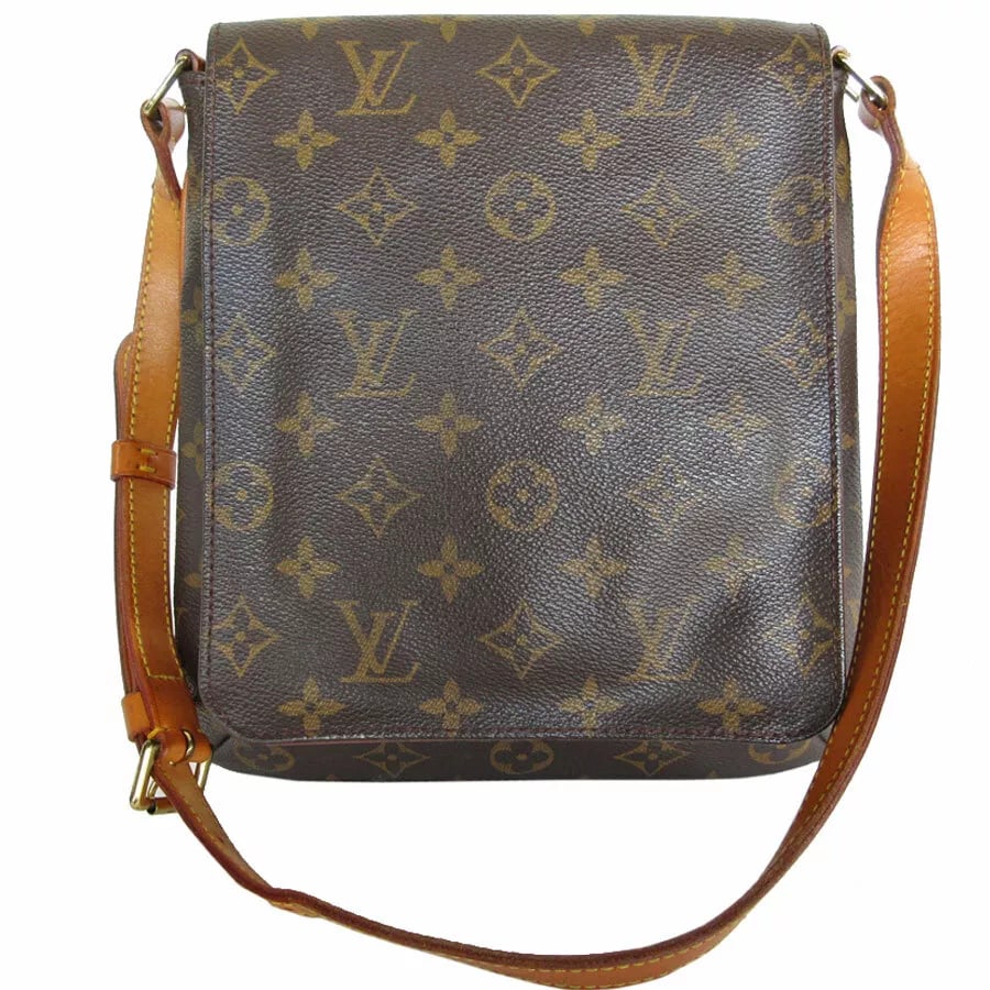 LOUIS VUITTON MONOGRAM MUSETTE SALSA SHOULDER BAG: LOUIS VUITTON Monogram Musette Salsa Shoulder Bag Brand: LOUIS VUITTON Type: Shoulder Bag Material: Monogram Canvas Color: Brown Size: (Max)W: 8.7inx H: 9.4inx D: 1.0in Shoulder Length: ?Max? 28.7in