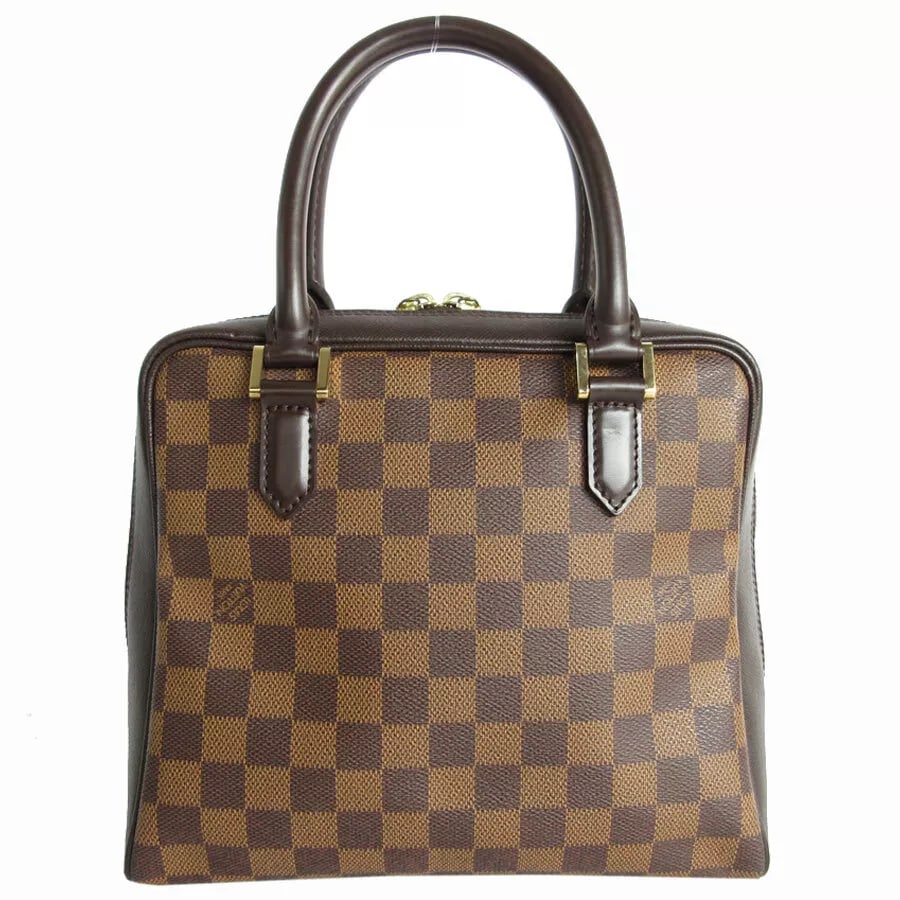 LOUIS VUITTON DAMIER BRERAHANDBAG: LOUIS VUITTON Damier BRERAHandbag Brand: LOUIS VUITTON Type: Handbag Material: Damier Canvas Color: Brown Size: W: 9.4inx H: 8.3inx D: 3.9in Handle Length: 13.4in Accessories: None Access