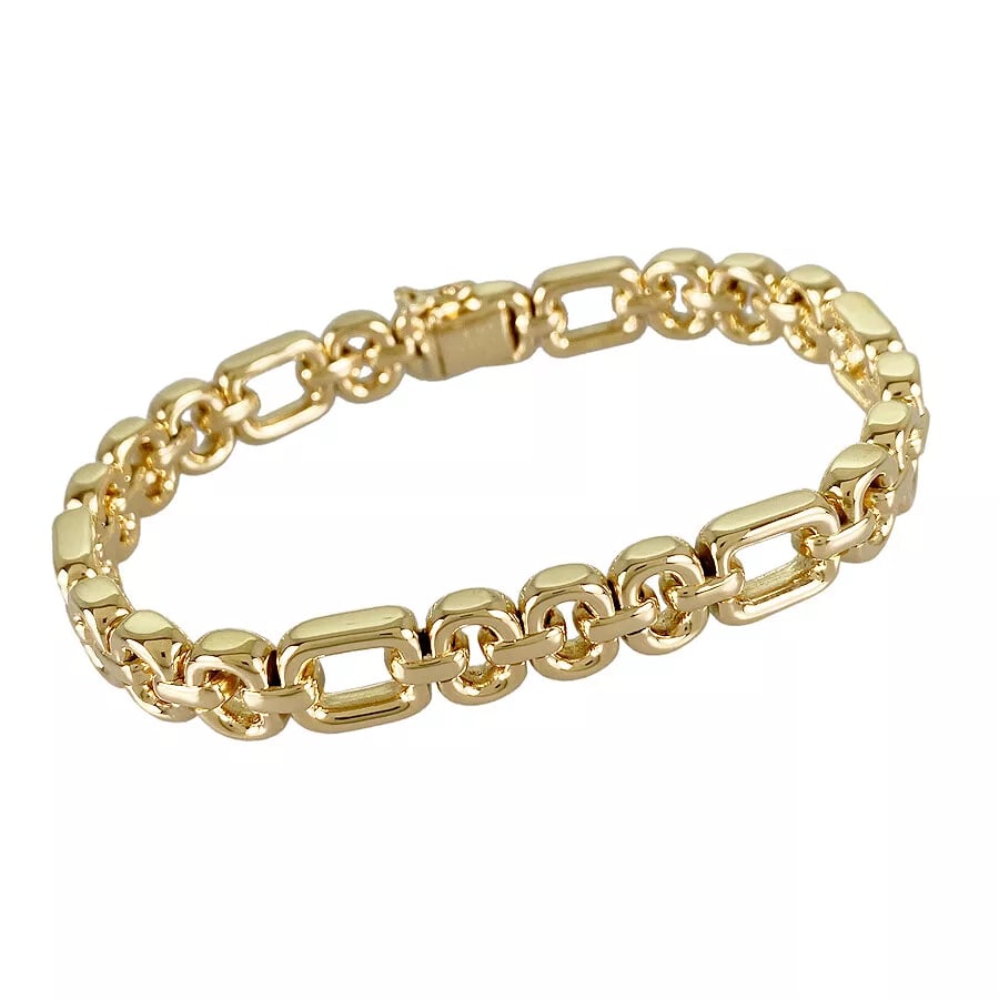 VAN CLEEF & ARPELS YELLOW GOLD BRACELET: Van Cleef & Arpels Yellow gold Bracelet Brand: Van Cleef & Arpels Type: Bracelet Material: 18K Yellow Gold Color: Gold Size: Size: 17cm Accessories: None Accessories Notice: When purchasi