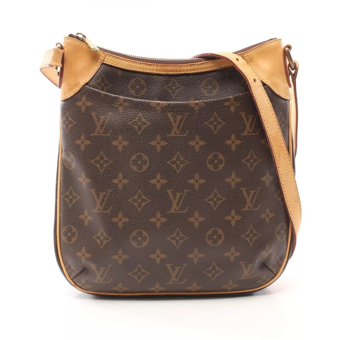 LOUIS VUITTON ODEON PM SHOULDER BAG: LOUIS VUITTON Odeon PM Shoulder Bag Brand: LOUIS VUITTON Type: Shoulder Bag Material: Monogram × PVC coated canvas × leather Color: Brown??ish colors Size: (H:10.2" x W:9.8" x D:1.6") Shoulder?107(4