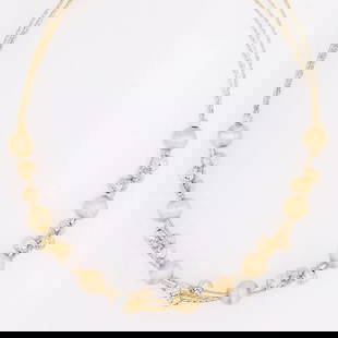 MULTI-STRAND WHEAT & BEADED NECKLACE: Multi-Strand Wheat & Beaded Necklace Brand: Unbranded Type: Necklace Material: Multi-Tone Gold Color: None Size: Necklace Measurement: 16.75" Length / 2.8mm - 6.2mm Width Accessories: None