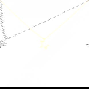 TASAKI ABSTRACT STAR SOLO NECKLACE: TASAKI Abstract Star solo Necklace Brand: TASAKI Type: Necklace Material: K18 Yellow Gold Color: None Size: 45cm ActualSize Pendant top: H x W: 7.8mmx6.3mm Chain Max. W: 0.9mm Accessories: None