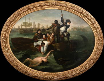 WATSON & THE SHARK OIL PAINTING (1 of 10)