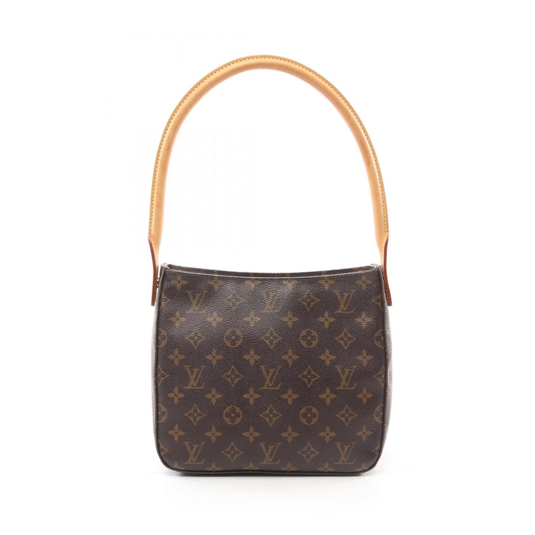 LOUIS VUITTON LOOPING MM SHOULDER BAG MONOGRAM CANVAS: LOUIS VUITTON Looping MM Shoulder Bag Monogram canvas Brand: LOUIS VUITTON Type: Shoulder Bag Material: Monogram × PVC coated canvas × leather Color: Brown??ish colors Size: H:21cm x W:24cm x D:10cm