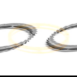 BVLGARI B-ZERO1 B-ZERO ONE M BANGLE: Bvlgari B-zero1 B-zero One M Bangle Brand: Bvlgari Type: Bangle Material: Ceramic, Pink gold (18K) Color: Black, Pink gold Size: Length 17cm / 6.69'' Accessories: None Accessories Notice:
