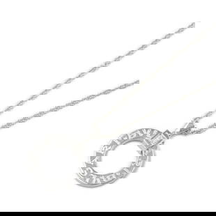 BVLGARI DIAMOND NECKLACE K18WG (WHITE GOLD) LADIES CLEAR: Bvlgari Diamond Necklace K18WG (White Gold) Ladies Clear Brand: Bvlgari Type: Necklace Material: White gold (18K) Color: None Size: Neck Circumference 38.5 cm - 45.5 cm / 15.15'' - 17.91'' Pendant