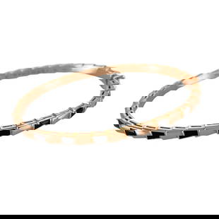 BVLGARI SERPENTI VIPER SMALL ROSE GOLD ONYX BRACELET: BVLGARI Serpenti Viper Small Rose gold onyx Bracelet Brand: BVLGARI Type: Bracelet Material: 18K Rose Gold onyx Color: Gold Size: Bracelet width:4.0mm Wrist Size:17.5cm Accessories: None A