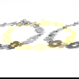 BVLGARI LUCIA 18K YELLOW GOLD BRACELET: BVLGARI Lucia 18K Yellow Gold Bracelet Brand: BVLGARI Type: Bracelet Material: 18K Yellow Gold Color: 18K Yellow Gold Size: [ Measurements ] Wrist Around : 5.91 inch (15 cm) - 7.87 inch (20 cm) Le