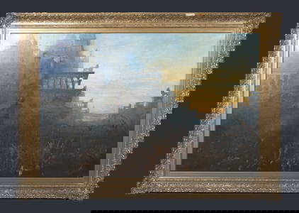 THE CRUCIFIXION OF THE TYRIANS OIL PAINTING