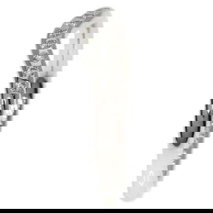 TIFFANY&CO. CURVED BAND DIAMOND RING PLATINUM: TIFFANY&Co. Curved band Diamond Ring Platinum Brand: TIFFANY&Co.  Type: Ring  Material: Platinum PT950  Color: Exterior Color Silver  Size: 5.25 US  Accessories: None Accessories Notice: When p