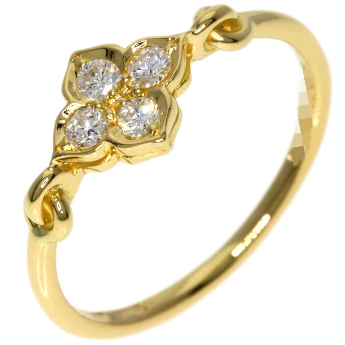 CARTIER RING HINDU RING DIAMOND K18 YELLOW GOLD: CARTIER Ring Hindu Ring Diamond K18 Yellow Gold Brand: CARTIER Type: Ring Material: K18 Yellow Gold Color: Exterior Color Gold Size: 4.5 US Accessories: None Accessories Notice: When purch