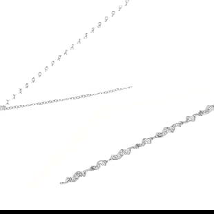 TIFFANY CO. SWING DROP DIAMOND NECKLACE PLATINUM: TIFFANY Co. Swing Drop Diamond Necklace Platinum Brand: TIFFANY Co. Type: Necklace Material: Platinum Color: Platinum Size: internal circumference of the chain:15.7inch Top Charm(max):W3.1XH36mm T