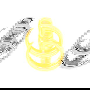 GUCCI DOUBLE G EARRINGS CLIP-ON 18K YG 750: GUCCI Double G Earrings Clip-on 18K YG 750 Brand: GUCCI Type: Earrings Material: 750 Yellow Gold Color: Yellow Gold Size: W9.9 X H12.2 mm Accessories: None Accessories Notice: When purchas