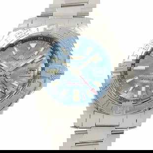 BREITLING AVENGER II GMT JAPAN LIMITED BLUE SHELL DIAL MENS: BREITLING Avenger II GMT Japan Limited Blue Shell Dial Mens Brand: BREITLING  Type: Wristwatch  Material: Stainless steel  Color: none  Size: Case Size Length 52mm(included lag) Width 43mm(not include