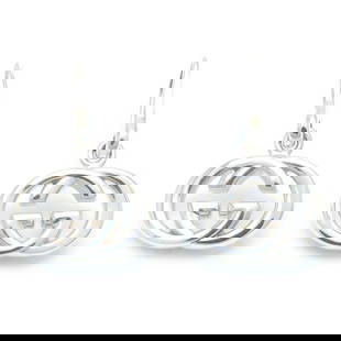GUCCI Interlocking G Silver925 Earrings: GUCCI Interlocking G Silver925 Earrings Brand: GUCCI Type: Earrings Material: Silver925 Color: None Size: (approx.) 0.5 inches x 0.7 inches(11.5mm x 17.2mm) [To Accessories: None Accessori