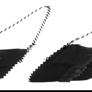 FENDI MAMMA BAGUETTE SHOULDER BAG KNIT BLACK: FENDI Mamma Baguette Shoulder Bag Knit Black Brand: FENDI Type: Shoulder Bag Material: Wool Color: Black Size: W10.2 x H4.7 x D2.0inch(Approx) Shoulder Drop:7.9 - 9.8inch(Approx) Accessories: Non