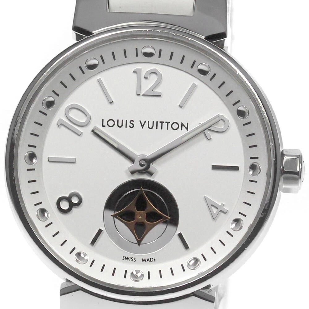 時計 TAMBOUR MOON STAR 28 Watch Tambour Moon Star Blue Chronographe 39.5mm | Louis