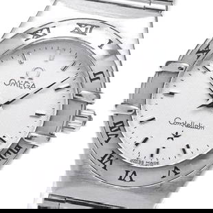OMEGA CONSTELLATION MINI SILVER DIAL QUARTZ LADIES WATCH: OMEGA Constellation Mini Silver Dial Quartz Ladies Watch Brand: OMEGA  Type: Wristwatch  Material: Case Material Stainless Steel, Band Material Stainless Steel  Color: Case Color Silver, Band Color Si