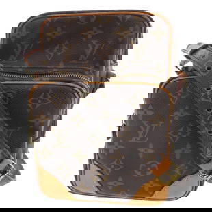 LOUIS VUITTON AMAZON USED SHOULDER BAG MONOGRAM: LOUIS VUITTON Amazon Used Shoulder Bag Monogram Brand: Louis Vuitton  Type: Shoulder Bag  Material: Monogram Canvas Leather  Color: Brown  Size: H 8.4x W 5.9x D 3.9in  Accessories: None Accesso
