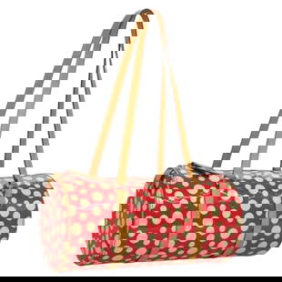 LOUIS VUITTON VERNIS YAYOI KUSAMA DOT PAPILLON 30 HAND BAG M91425 LV MR1191: LOUIS VUITTON Vernis Yayoi Kusama Dot Papillon 30 Hand Bag M91425 LV mr1191 Brand: LOUIS VUITTON  Type: Hand Bag  Material: Patent Leather  Color: Red  Size: W11.8 x H5.9 x D5.9inch(Approx)  Accessori