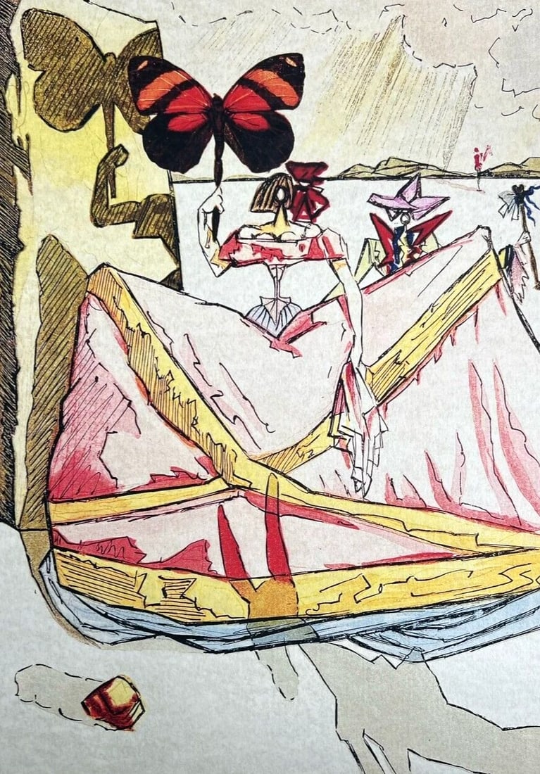 Dali Hallucinogenic Toreador Signed & Numbered Litho