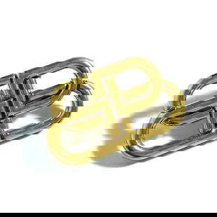 BALENCIAGA MEN'S WOMEN'S: BALENCIAGA Men's Women's Brand: Balenciaga  Type: Brooch  Material: Metal  Color: NOne  Size: (HxWxD) 2.5cm x 4.3cm / 0.98'' x 1.69''  Accessories: None Accessories Notice: When purchasing pre-