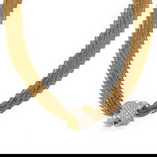 MODERN DIAMOND 18K GOLD MULTI-CHAIN NECKLACE: Modern Diamond 18k Gold Multi-Chain Necklace Brand: Unbranded  Type: Necklace  Material: 18k Gold  Color: Color: H Clarity: VS1  Size: Measurement: chain: 16.5" long x 0.22" thick Pendant: 0.77' x 0.7