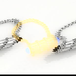 VAN CLEEF & ARPELS 18K YELLOW GOLD: Van Cleef & Arpels 18k Yellow Gold Brand: Van Cleef & Arpels Type: Pendant Material: 18k yellow gold Color: None Size: Measurements: 3.5" long Accessories: None Accessories Notice: When pu