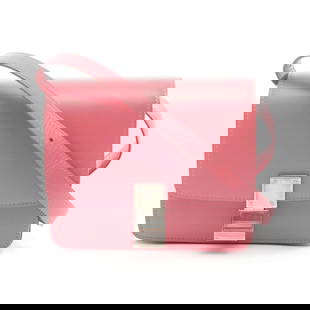 CELINE CLASSIC SMALL SHOULDER BAG LEATHER: CELINE Classic small Shoulder Bag leather Brand: CELINE  Type: Shoulder Bag  Material: Exterior Material leather  Color: Exterior Color Pink  Size: H:13cm x W:16.5cm x D:7cm (H:5.1" x W:6.5" x D:2.8")