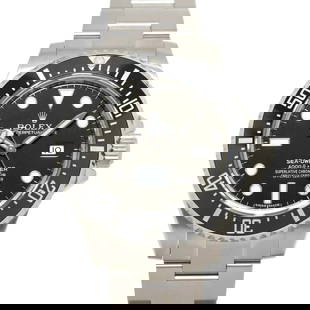 ROLEX SEA-DWELLER RANDOM ROULETTE DATE BLACK DIAL MENS: ROLEX Sea-Dweller Random Roulette Date Black Dial Mens Brand: ROLEX  Type: Wristwatch  Material: Stainless steel,Ceramic  Color: none  Size: Case Size Length 46mm(included lag) Width 40mm(not included
