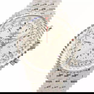 BREITLING NAVITIMER LIMITED SILVER DIAL MENS WATCH: BREITLING Navitimer limited Silver Dial Mens Watch Brand: BREITLING  Type: Wristwatch  Material: Stainless steel  Color: none  Size: Case Size Length 49mm(included lag) Width 43mm(not included crown)