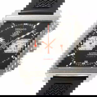 TAG HEUER MONACO RACING CHRONOGRAPH AUTOMATIC MENS WATCH: TAG Heuer Monaco Racing Chronograph Automatic Mens Watch Brand: TAG Heuer  Type: Wristwatch  Material: Stainless steel,Rubber  Color: none  Size: Case Size Length 47mm(included lag) Width 39mm(not inc