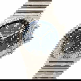 BREITLING CHRONOMAT AUTOMATIC CHRONOGRAPH MENS WATCH: BREITLING Chronomat Automatic Chronograph Mens Watch Brand: BREITLING  Type: Wristwatch  Material: Stainless steel  Color: none  Size: Case Size Length 50mm(included lag) Width 42mm(not included crown