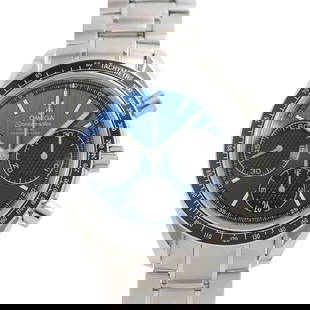 OMEGA SPEEDMASTER RACING BLUE DIAL MENS WATCH: OMEGA Speedmaster Racing Blue Dial Mens Watch Brand: OMEGA  Type: Wristwatch  Material: Stainless steel  Color: none  Size: Case Size Length 46mm(included lag) Width 40mm(not included crown) Depth 15m