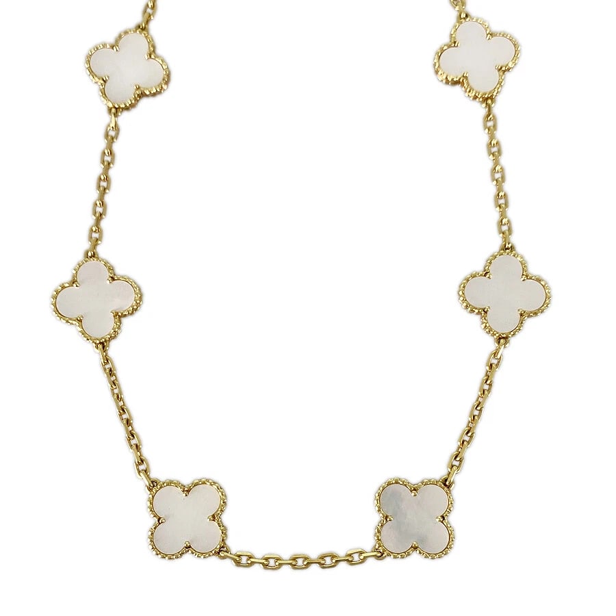 VAN CLEEF & ARPELS YELLOW GOLD SHELL NECKLACE: Van Cleef & Arpels Yellow gold shell Necklace Brand: Van Cleef & Arpels Type: Necklace Material: 18K Yellow Gold shell Color: Gold Size: Necklace full length:13cm Accessories: None Accesso