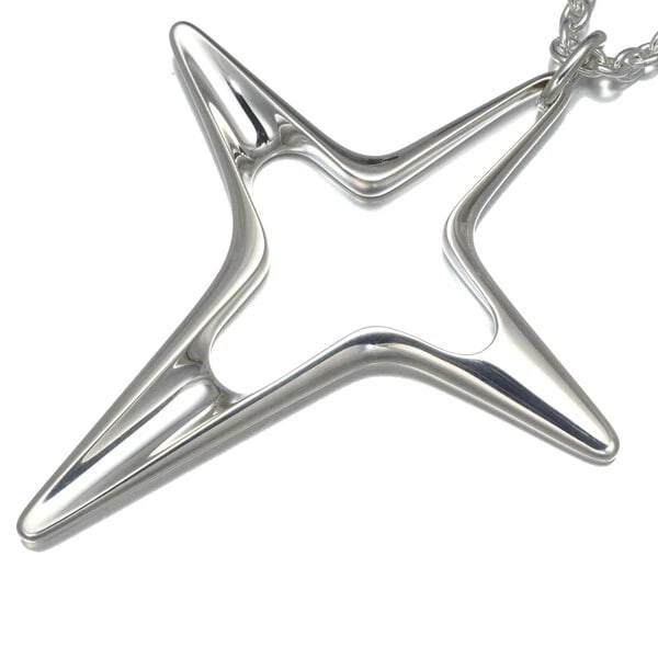 GEORG JENSEN NECKLACE HENNING KOPPEL NORDIC CROSS: Georg Jensen Necklace Henning Koppel Nordic Cross Brand: Georg Jensen Type: Necklace Material: 925/Sterling Silver Color: None Size: Necklace length: 80cm Pendant size: 75.0 x 65.2mm Total length