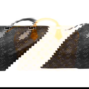 LOUIS VUITTON SPEEDY HANDBAG: LOUIS VUITTON Speedy Handbag Brand: LOUIS VUITTON  Type: Handbag  Material: Exterior Material PVC  Color: Exterior Color Brown  Size: Size(Inch) W11.8 x H7.9x D7.1inch  Accessories: None Access