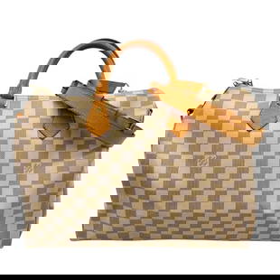LOUIS VUITTON SPEEDY HANDBAG: LOUIS VUITTON Speedy Handbag Brand: LOUIS VUITTON  Type: Handbag  Material: Exterior Material Damier Azul  Color: Exterior Color white  Size: Size(Inch) W13.8 x H8.7x D7.5inch Shoulder:38.2inch  Acces