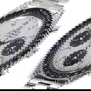 OMEGA SPEEDMASTER MARUI LIMITED CHRONOGRAPH AUTOMATIC MEN'S WATCH: OMEGA Speedmaster Marui Limited Chronograph Automatic Men's Watch Brand: OMEGA  Type: Wristwatch  Material: Case Material Stainless Steel, Band Material Stainless Steel  Color: Case Color Silver, Band
