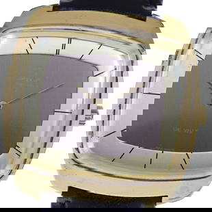 OMEGA DE VILLE SILVER DIAL AUTOMATIC MEN'S WATCH: OMEGA De Ville Silver Dial Automatic Men's Watch Brand: OMEGA  Type: Wristwatch  Material: Case Material Stainless Steel/Gold Plated, Band Material leather  Color: Case Color Silver / Gold, Band Color