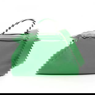 HERMES OXER BAMBOO 2WAY SHOULDER HANDBAG EVERGRAIN LEATHER: HERMES Oxer Bamboo 2way shoulder Handbag Evergrain leather Brand: HERMES  Type: Handbag  Material: leather  Color: Green  Size: H:21cm x W:36cm x D:19cm (H:8.3" x W:14.2" x D:7.5") Handle?25cm(9.8") S