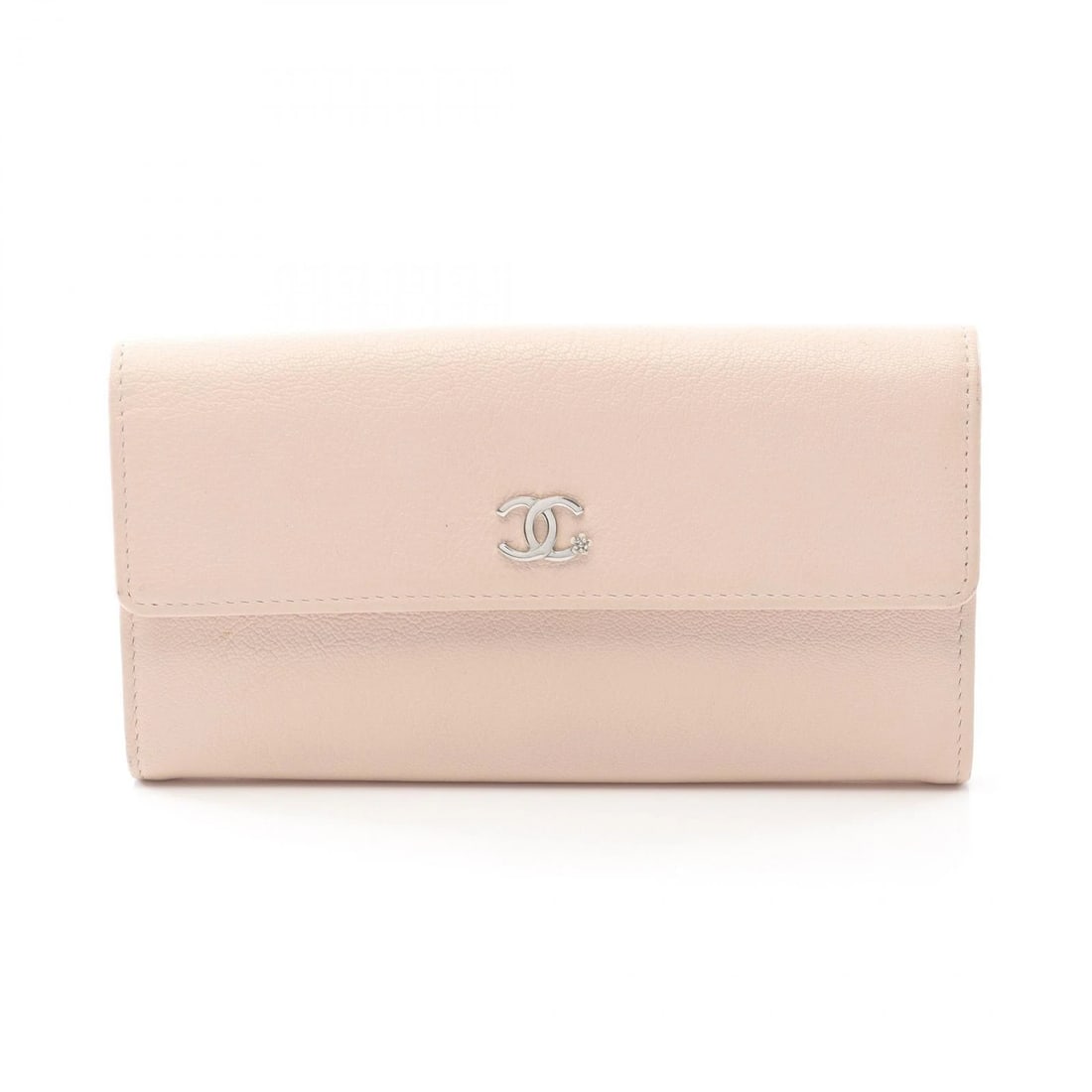 CHANEL COCO MARK BI-FOLD ZIPPERED LONG PURSE LEATHER: CHANEL COCO Mark Bi-fold Zippered Long purse leather Brand: CHANEL Type: Bifoldpurse Material: leather Color: Pink Size: H:10cm x W:19.5cmx D:2.5cm Accessories: None Accessories Notice: Wh