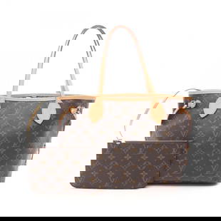 LOUIS VUITTON NEVERFULL PM TOTE SHOULDER BAG: LOUIS VUITTON Neverfull PM Tote shoulder Bag Brand: LOUIS VUITTON  Type: Tote Bag  Material: PVC coated canvas  Color: Brown  Size: H:21cm x W:28cm x D:13cm (H:8.3" x W:11.0" x D:5.1") Handle?45cm(17.