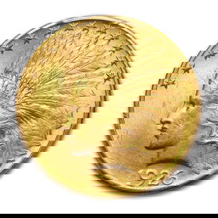 $10 INDIAN GOLD EAGLE MS-64+ PCGS: $10 Indian Gold Eagle MS-64+ PCGS Brand: US Mint  Brand/Mint: None  Grade : None  Coin: None  Year: Random  Fineness: 0.9  Country/Region of Manufacture: United States  Certification: P