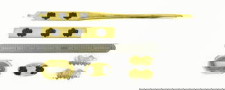 KINKO SET OF KODZUKA, KOGAI, FUCHI KASHIRA, AND MENUKI (MGJ254)