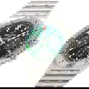 BREITLING CHRONOMAT AUTOMATIC CHRONOGRAPH MENS WATCH: BREITLING Chronomat Automatic Chronograph Mens Watch Brand: BREITLING  Type: Wristwatch  Material: Stainless steel  Color: none  Size: Case Size Length 50mm(included lag) Width 42mm(not included crown