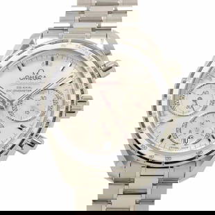 OMEGA SPEEDMASTER CHRONOGRAPH WHITE SHELL DIAL: OMEGA Speedmaster Chronograph White Shell Dial Brand: OMEGA  Type: Wristwatch  Material: Stainless steel  Color: none  Size: Case Size Length 45mm(included lag) Width 38mm(not included crown) Depth 15