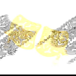 IKEDA KEIKO EARRING DIAMOND K18 YELLOW GOLD: IKEDA KEIKO Earring Diamond K18 Yellow Gold Brand: IKEDA KEIKO  Type: Earring  Material: K18 Yellow Gold  Color: Gold  Size: Top Size:0.9inch/24x18.7x3mm  Accessories: None Accessories Notice: