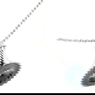 GEORG JENSEN NECKLACE SILVER925: Georg Jensen Necklace Silver925 Brand: Georg Jensen  Type: Necklace  Material: Silver925  Color: Silver  Size: Neck around?45.5cm Top?W20mm x H45mm  Accessories: None Accessories Notice: When p