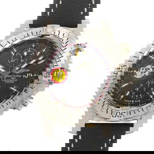 BREITLING AVENGER CHRONOGRAPH AUTOMATIC BLACK DIAL MENS WATCH: BREITLING Avenger Chronograph Automatic Black Dial Mens Watch Brand: BREITLING  Type: Wristwatch  Material: Stainless steel,Leather  Color: None  Size: Case Size Length 55mm(included lag) Width 45mm(n